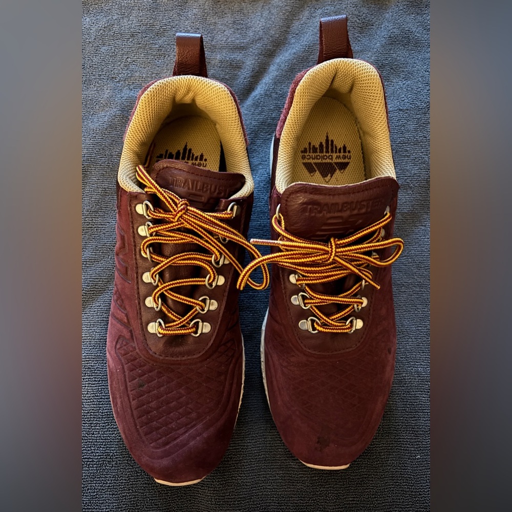 NEW BALANCE, sneaker, Red, SIZE 9